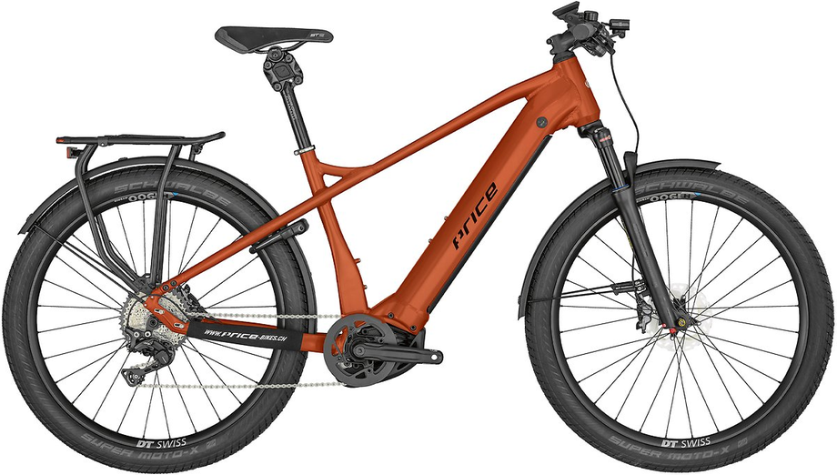 PRICE E-Xpress Diamant iTube 2025 in Caramel – Seitenansicht